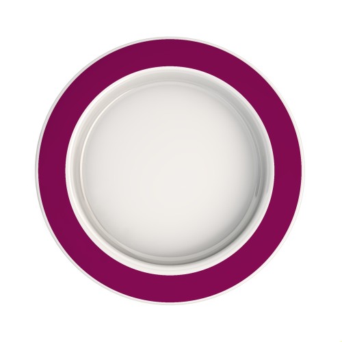 Ornamin Teller 921, Ø27cm Rand brombeer