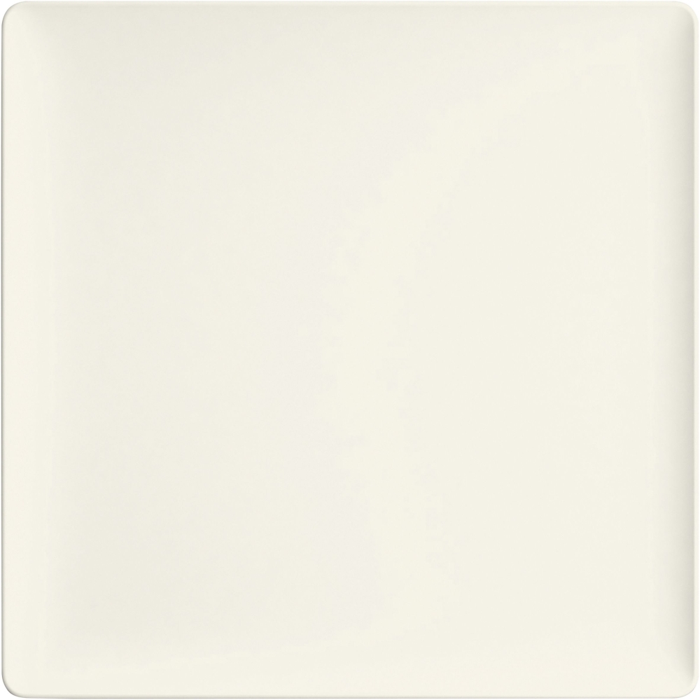 BAUSCHER purity square Teller flach quadratisch coup 20cm