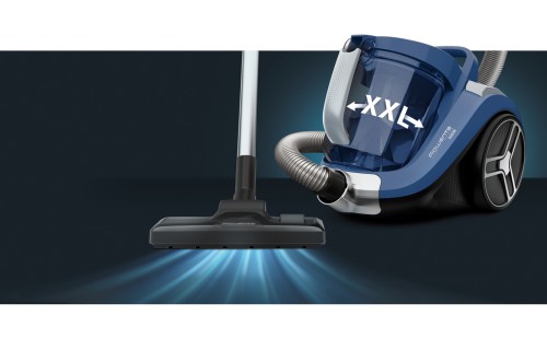 Bodenstaubsauger Rowenta Compact Power XXL 2,5 Liter Kompaktes Design EffiTech-Motor einfach auszuleerender Staubbehälter Zyklon-Technologie