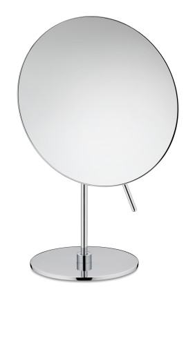 KELA Standspiegel Giulia Messing verchromt 31,0cm 20,0cmØ