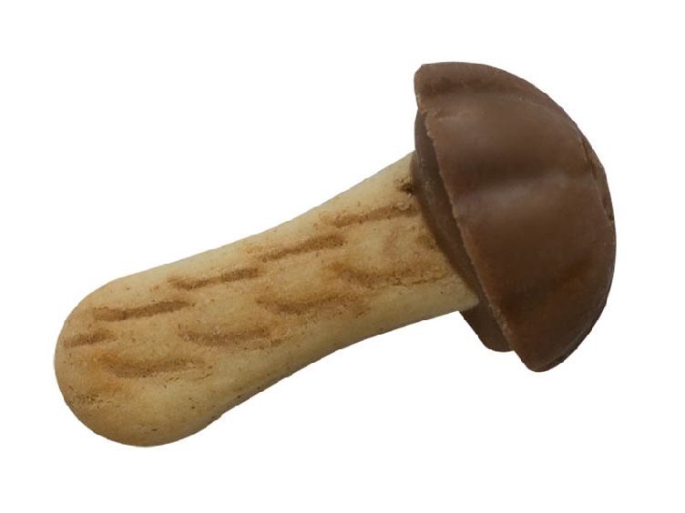 Hellma Glückspilze Inhalt 150 Port. á 3,2 g im Karton Leckere Mischung aus Schokolade und Keks