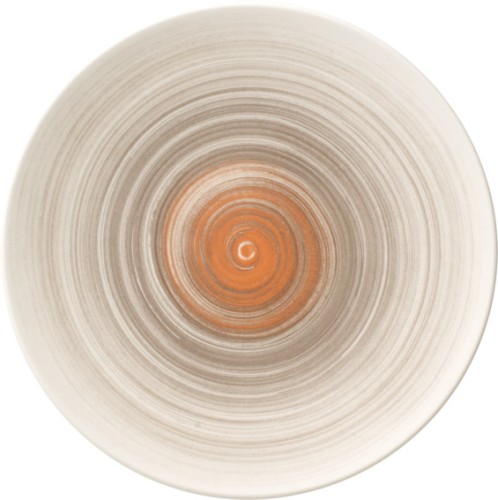 Villeroy & Boch Coupeteller flach, 21 cm Durchmesser, Serie Amarah Taupe
