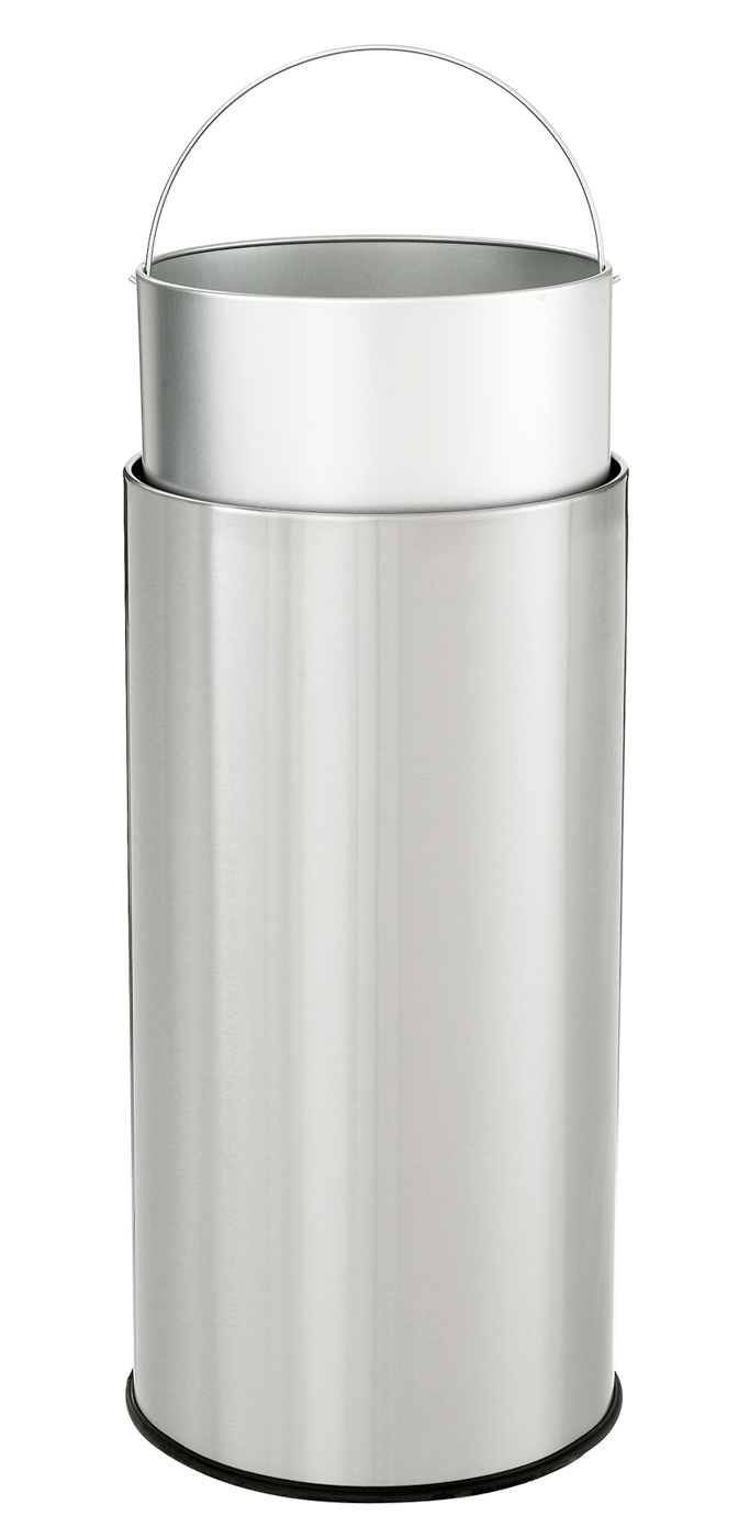 Bartscher Abfalleimer "Swing" | Mit Rollen: Nein| Maße: 35 x 35 x 75,0 cm. Gewicht: 6,3 kg