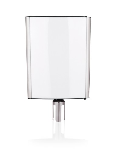 Schilderhalter PERSONENLEITSYSTEM SERIE HIGHFLEX. DIN A3. Edelstahl, › Gurtanschlüsse mit