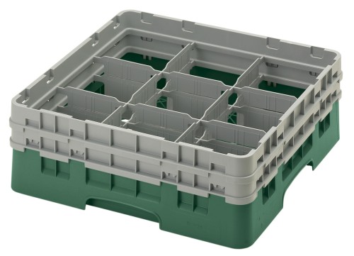 Camrack® mit 9 Fächern 13,3cm maximale Höhe von Cambro