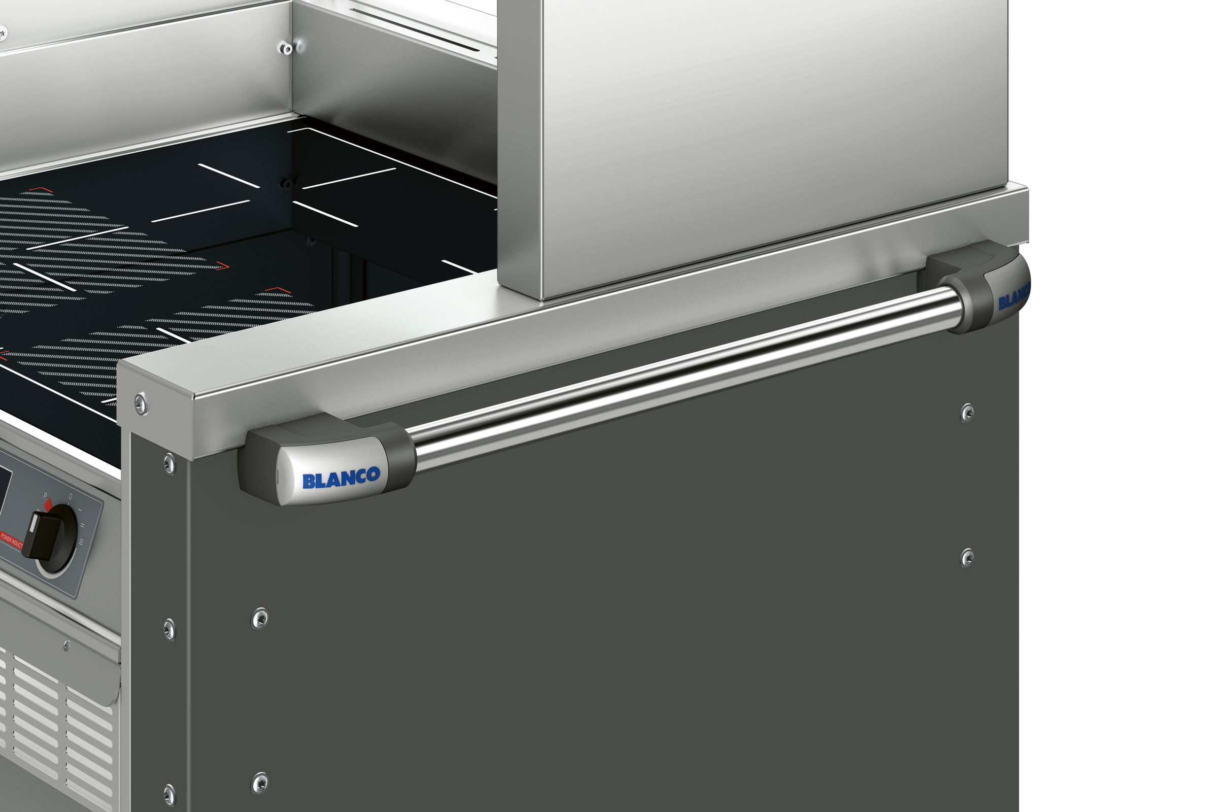 BLANCO Schiebegriff zur stirnseitigen Befestigung am Korpus