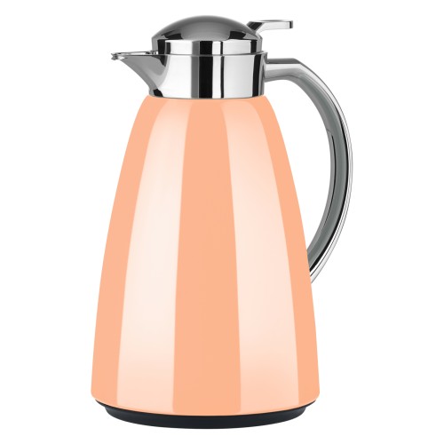 Emsa Isolierkanne Campo in Pfirsich, Füllmenge 1 Liter, mit Quik Tip Verschluss