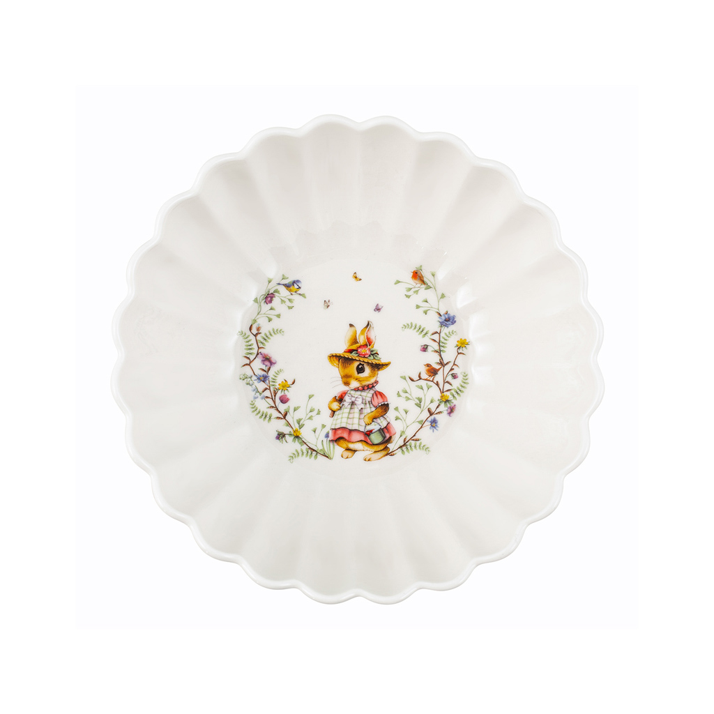 Villeroy und Boch Bowl - Maße: 17,5 x 17,5 x 7 cm / Inh.: 175 L / Ser.: Spring Fantasy