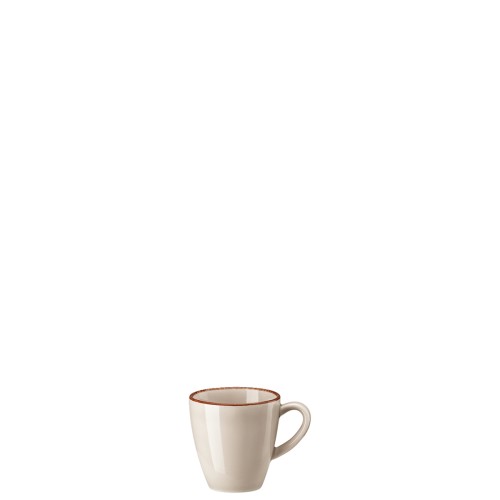 Rosenthal Obertasseertasse hoch 0,10 Liter Profi Casual Shell aus Porzellan