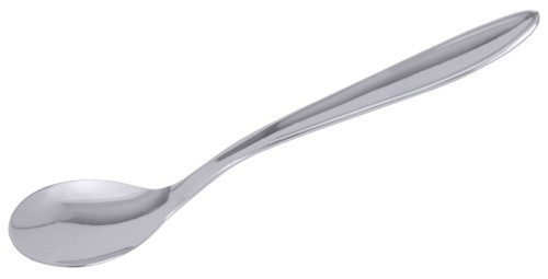 Eierlöffel aus Edelstahl 18/10, hochglänzend Länge: 12,5 cm [Preis je Stück. Besteck wird nur dutzendweise abgeben.]