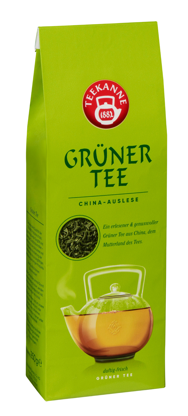 Teekanne Loser Grüner Tee - duftig, frisch. Inhalt: 250 g