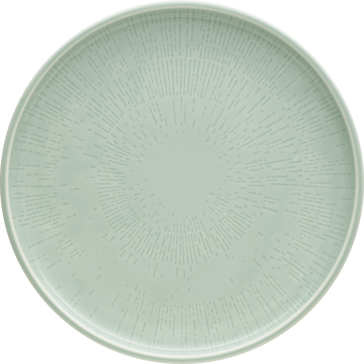 Shiro Teller flach rund coup Struktur FROST 26 cm Höhe: 2,5 cm von SCHÖNWALD