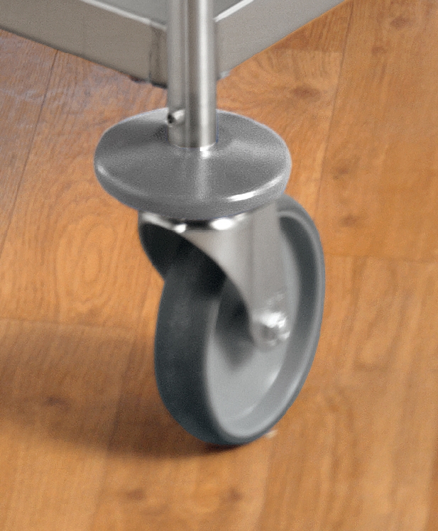 Blanco Wandabweiser GRAU für Servierwagen Durchmesser gesamt 100 mm Innendurchmesser 25 mm