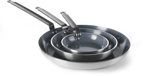 HENDI Bratpfanne - Ø395x(H)50 mm - Ø300 Boden (mm)