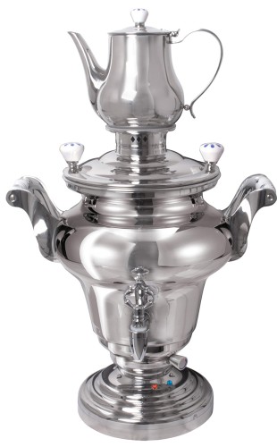 Neumärker Samowar Soraya, 10 Liter + 1,6 Liter