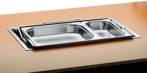 WMF Einbau-Chafing Dish STANDARD GN 1/1 | Maße: 74 x 50,5 x 49,7 cm