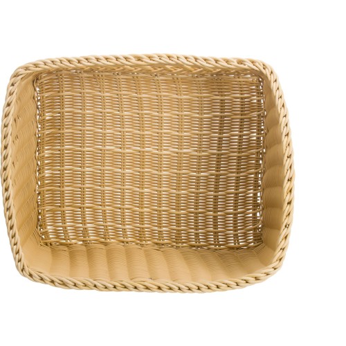 Westmark Präsentationskorb eckig, 50 x 40 x 16/27cm, hellbeige