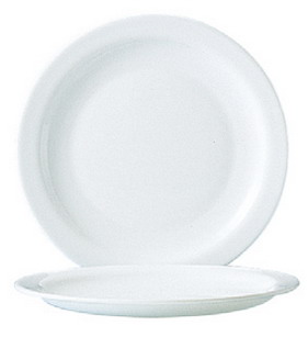 Dessertteller 19,5 cm HOTELIERE uni weiß - Arcoroc
