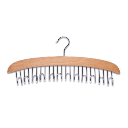 Zeller Gürtelhalter, Buche/Metall verchromt