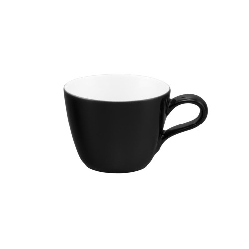 Seltmann Espressoobertasse 0,09 l, rund, Form: Life, Dekor: 25677 Fashion glamorous black, hohe Kantenschlagfestigkeit, Made in Germany