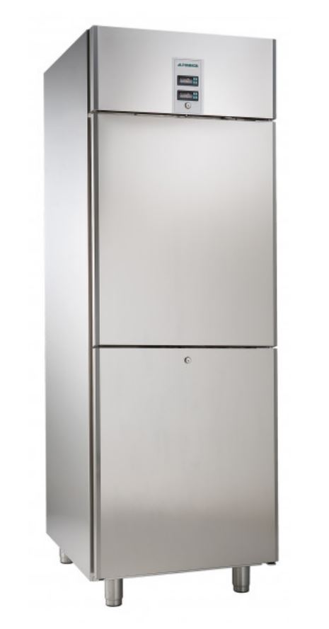 Nordcap Umluft-Gewerbekühlschrank KK 702-2 Comfort steckerfertig zur Aufnahme von GN-Tragrosten und -Behältern 2/1