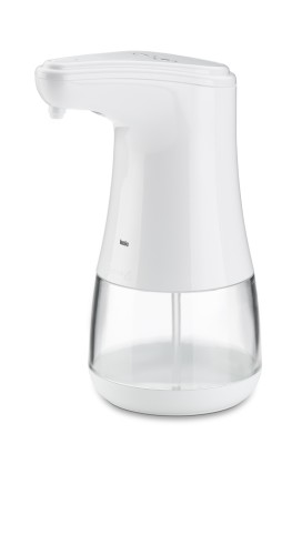 Desinfektionsspender Aurie Comfort ABS-Kunststoff weiß 19,0 cm 9,0 cm Ø 360,0 ml von Kela