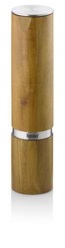 KELA Salz-/Pfeffermühle Kauri Akazienholz braun 23,0cm 5,5cmØ