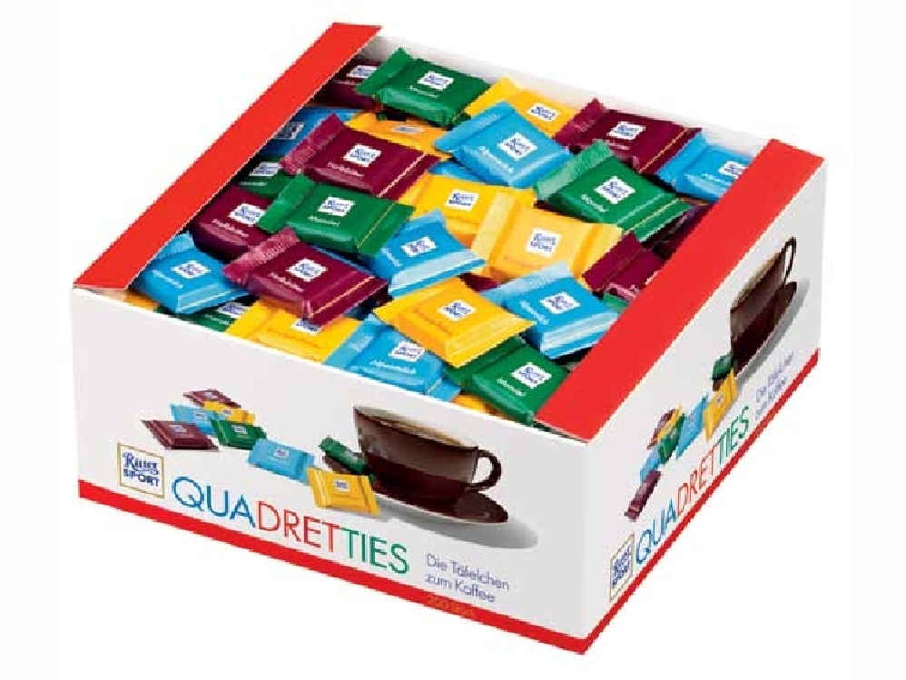 Ritter Sport Schokotäfelchen Stück 200 Stück Inhalt: 200 Stück à 5g.