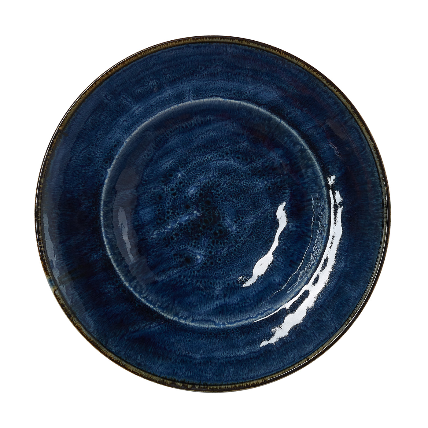 Pastateller, tief, Ø 27,5 cm, Set á 6 Stück, dark ocean, Porzellan Tiefe Ausführung, Farbe: Dark Ocean