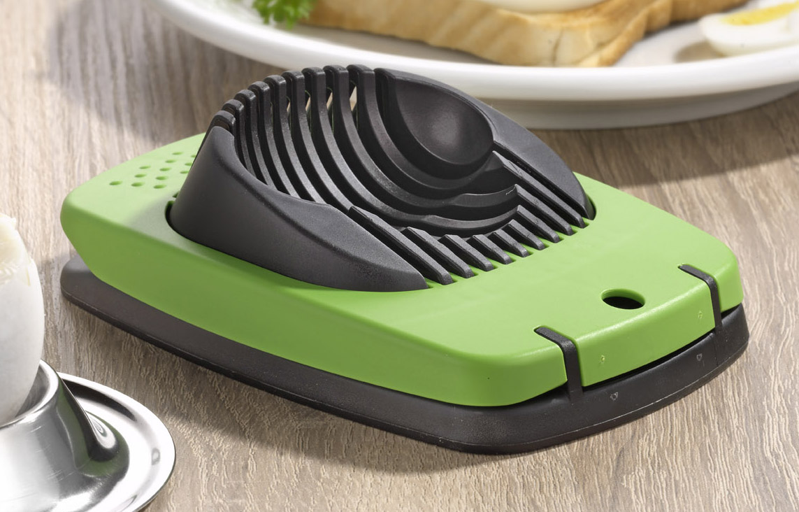 Eierschneider, grün