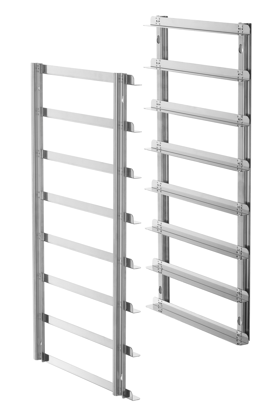 Bartscher Auflageschienen 6040 SST10110 | FormatEinschübe: 600 x 400 mm | Maße: 38,5 x 69,7 x 4,0cm. Gewicht: 3,7 kg