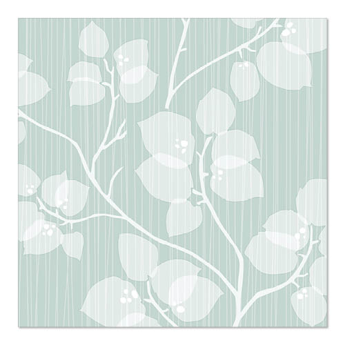 PAPSTAR 30 Servietten, 3-lagig 1/4-Falz 33 cm x 33 cm "Blushing Flowers"