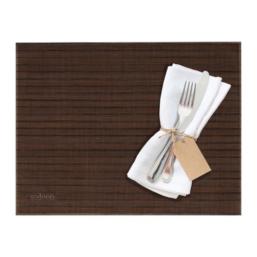 Westmark Tischset »Uni«, 42 x 32 cm, braun/schwarz meliert