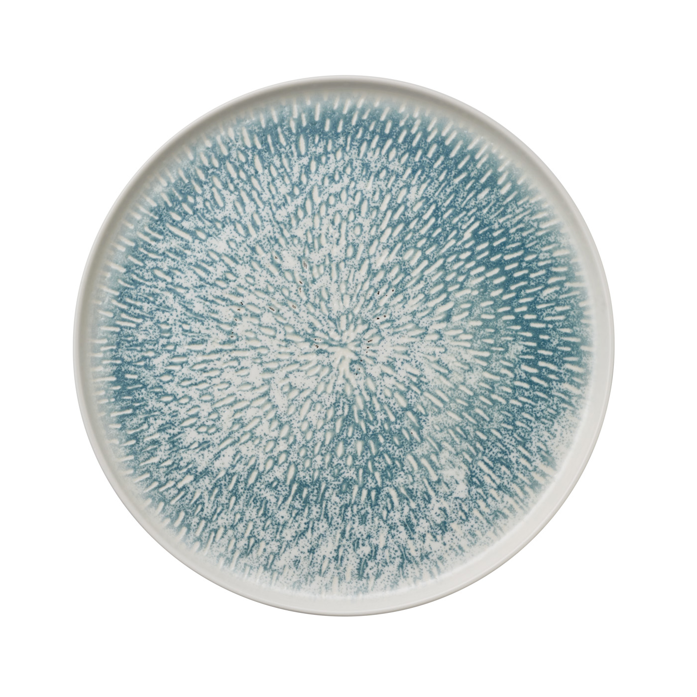 Teller RiNART Toledo, flach, Ø 26 cm, Set á 6 Stück, asel, Porzellan , Farbe: Asel