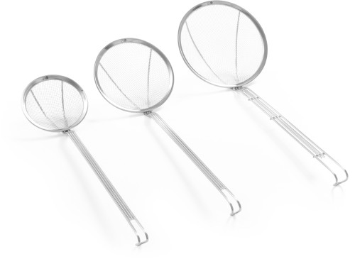 HENDI Frittierlöffel - Ø260x(L)710 mm