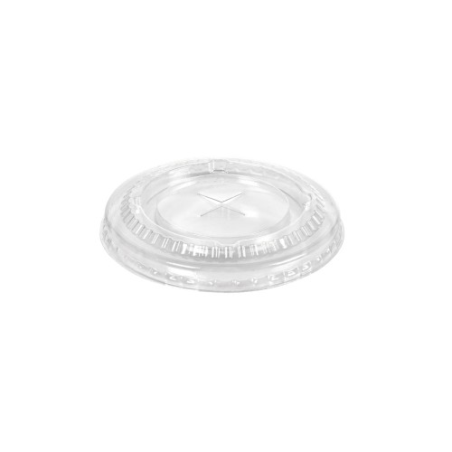 Duni Flacher Deckel mit Öffnung für 192157/192158/192159, 35/47 cl 35/47/59 cl Transparent, 900 Stk/Krt (12 x 75 Stk)