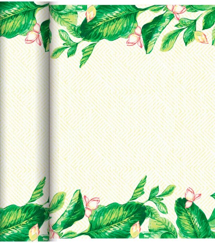 DUNI Dunicel-Tischläufer Tête-à-Tête 24 m x 0,4 m (20 Abschnitte), Banas