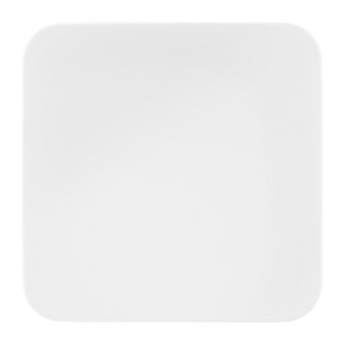 Seltmann Coupteller flach eckig 26x26 cm M5383, eckig, Form: Coup Fine Dining, weiss, hohe Kantenschlagfestigkeit, Made in Germany