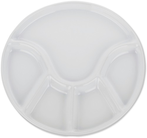 KELA Fondueteller Anneli Keramik weiß 2,5cm 21,5cmØ