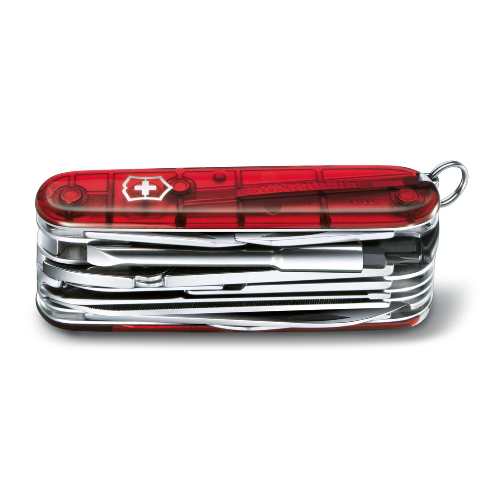 Victorinox CyberTool L, rot transparent