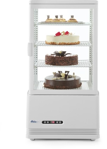 HENDI Aufsatz Kühlvitrine 68 Liter - 230 V - 170 W - 452x406x(H)891 mm