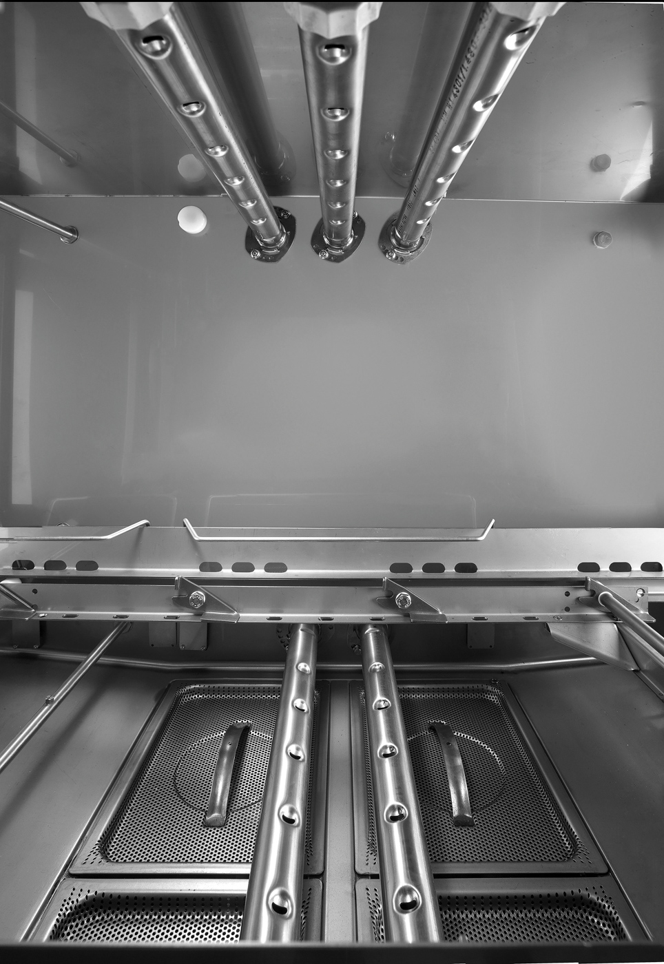 Bartscher Korbtransport-Spülmaschine KTS500 R |Gläser-Höhe max.: 450 mm | Maße: 138 x 71,5 x190,0 cm. Gewicht: 200 kg