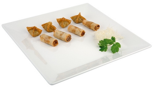 Tablett -PURE- 26,5 x 26,5 cm, H: 3 cm Melamin, weiß spülmaschinengeeignet stapelbar nicht mikrowellengeeignet keine direkte