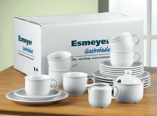 20-tlg. Sparset COMPACT, uni weiss, Seltmann Porzellan