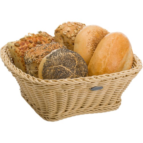 Westmark Korb »Coolorista« quadratisch, 23 x 23 x 9 cm, hellbeige