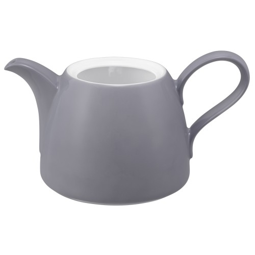 Seltmann Unterteil zur Kanne 1,40 l, rund, Form: Life, Dekor: 25675 Fashion elegant grey, hohe Kantenschlagfestigkeit, Made in Germany