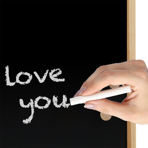 Kreide-/Magnettafel, Metall/Kiefer / Maße: 30x40 cm