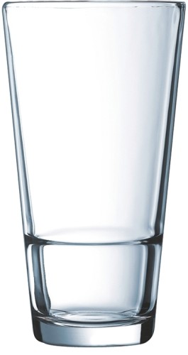 Stack Up FH47 Longdrink 47cl, 0,4l /-/ mit Füllstrich * - Arcoroc Transparent (gehärtet)