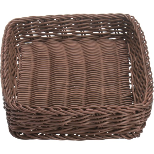 Westmark Tablett eckig, 30 x 20 x 5 cm, braun