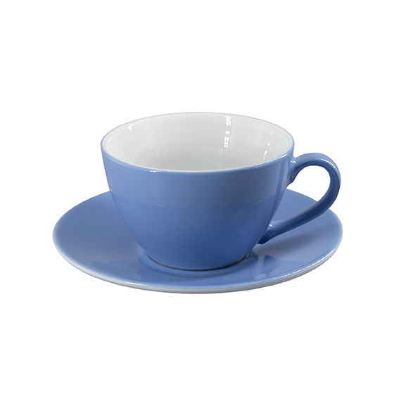 Obertasse 0,32 l - Form: Table Selection - Dekor, 78882 polarblau - aus Porzellan. Hersteller:, Eschenbach. "Made in Germany".